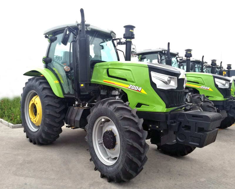 A powerful 200HP farm tractor, designed for heavy-duty agricultural tasks and efficient field operations.