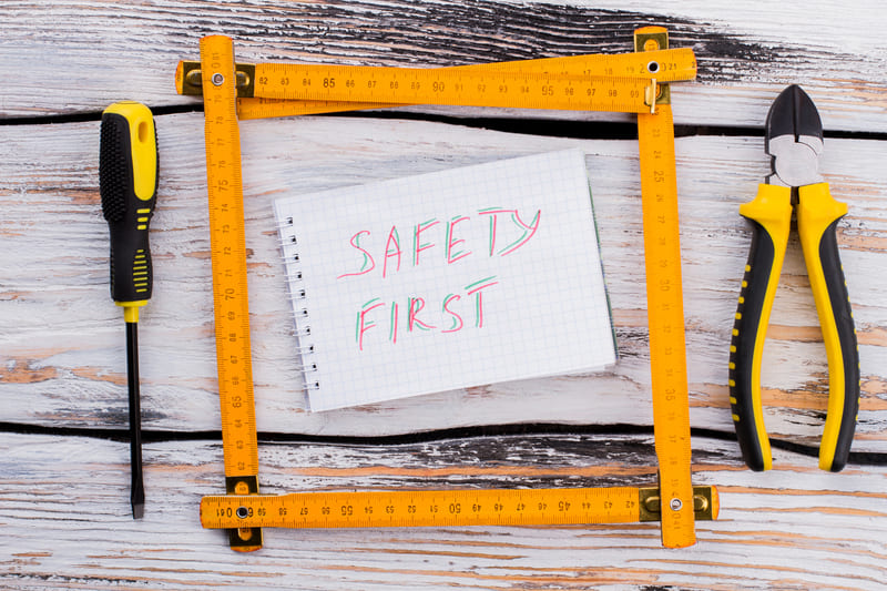 A graphic illustrating essential tractor safety tips for operators, emphasizing precautions and best practices for safe usage.