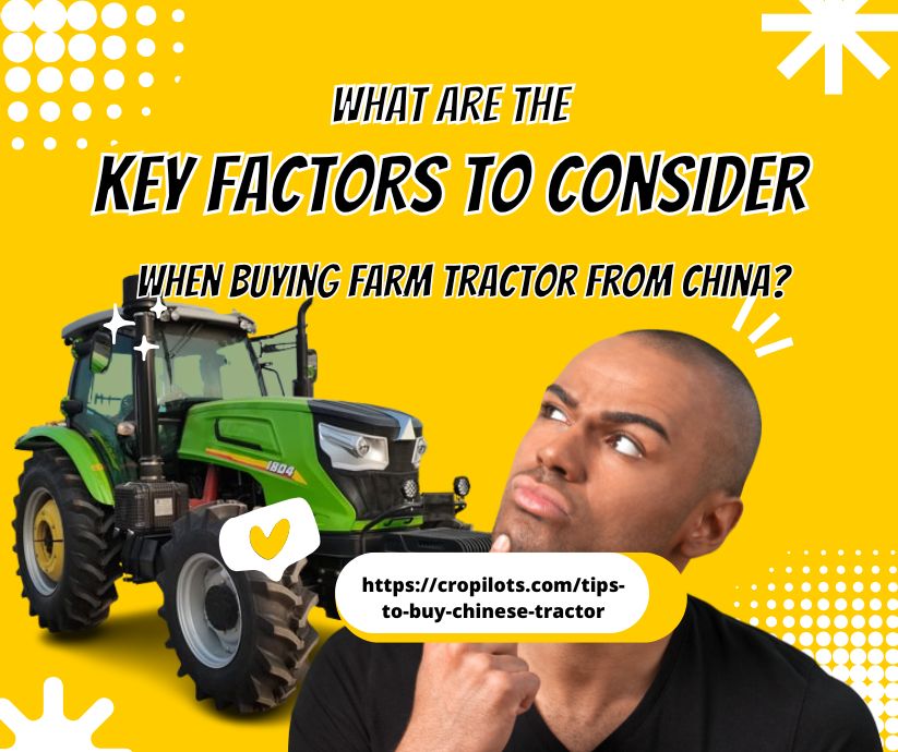 A high-performance China-made farm tractor in a field, offering affordability and reliability for modern farming.