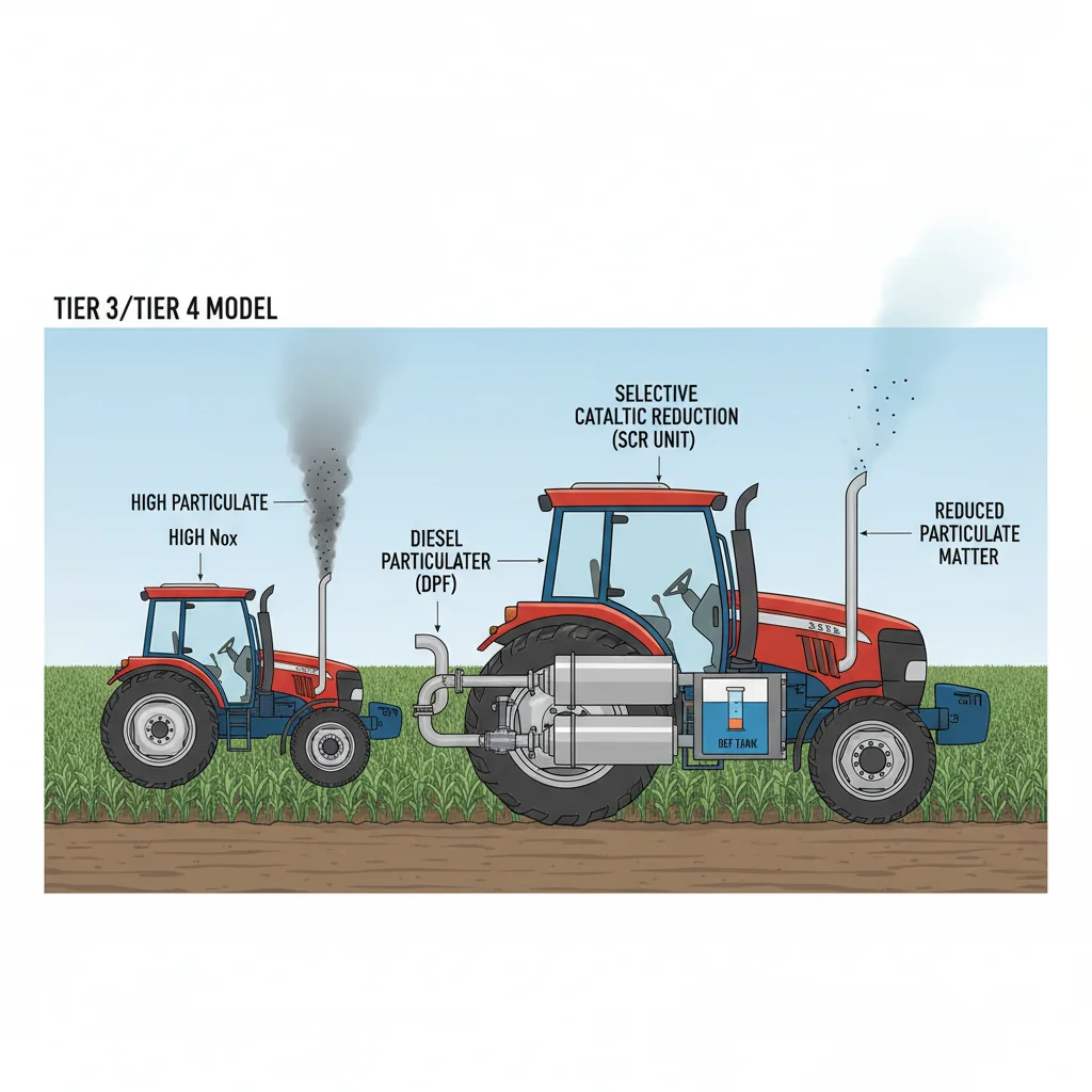 How Do Emissions and Future-Ready Features Influence Tractor? – Farm Tractor Technical Diagram How Do Emissions and Future-Ready Features Influence Tractor?