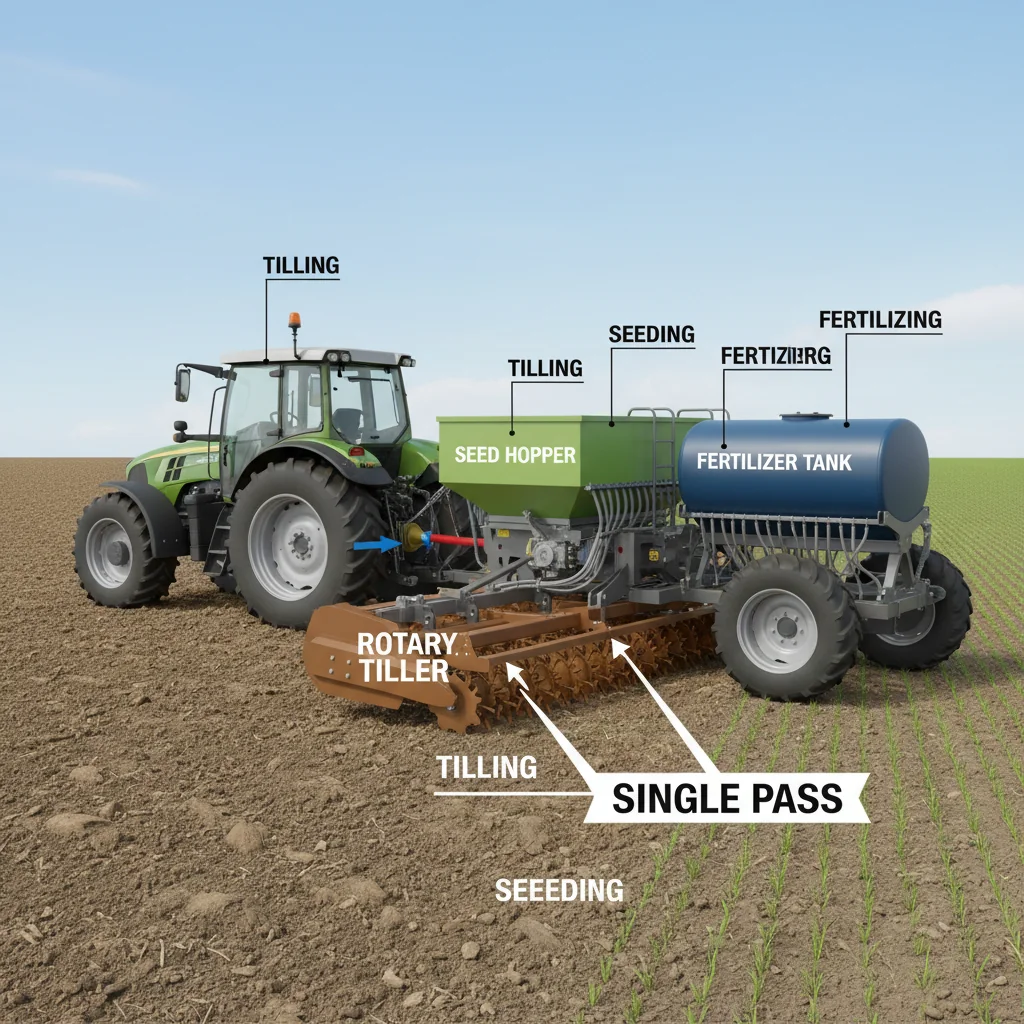How do implements reduce tractor needs? – Farm Tractor Technical Diagram How do implements reduce tractor needs?