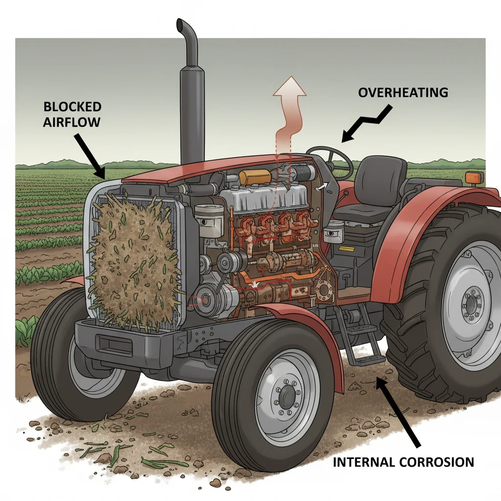 How Does Cooling System Neglect Harm Tractors? – Farm Tractor Technical Diagram How Does Cooling System Neglect Harm Tractors?