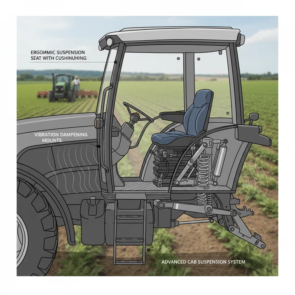How Does Tractor Comfort Impact Productivity? – Farm Tractor Technical Diagram How Does Tractor Comfort Impact Productivity?