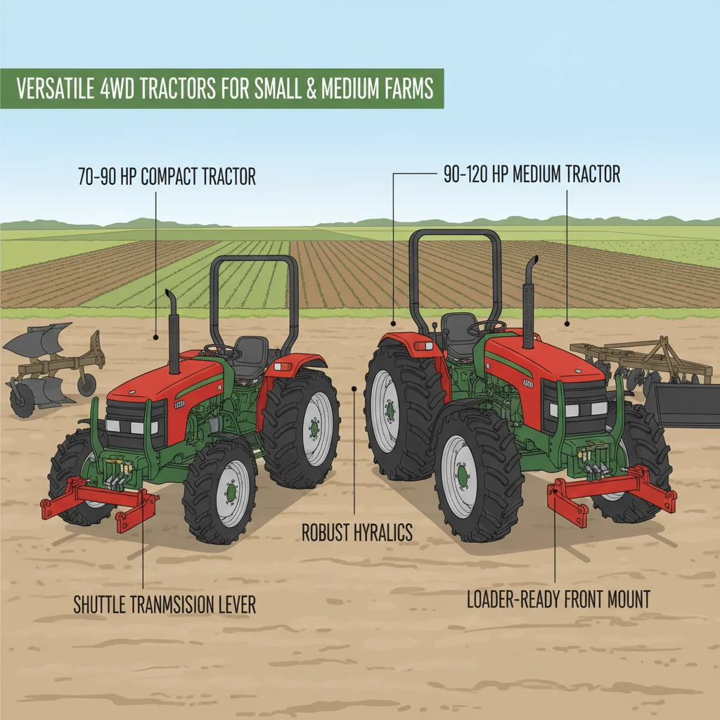 How to Choose a Multi-Role Main Tractor? – Farm Tractor Technical Diagram How to Choose a Multi-Role Main Tractor?
