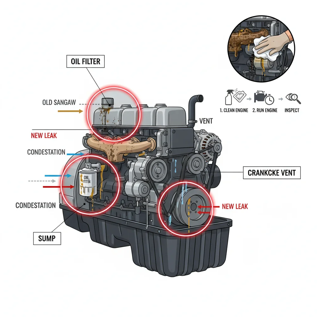 How to Spot False Tractor Oil Leaks? – Farm Tractor Technical Diagram How to Spot False Tractor Oil Leaks?