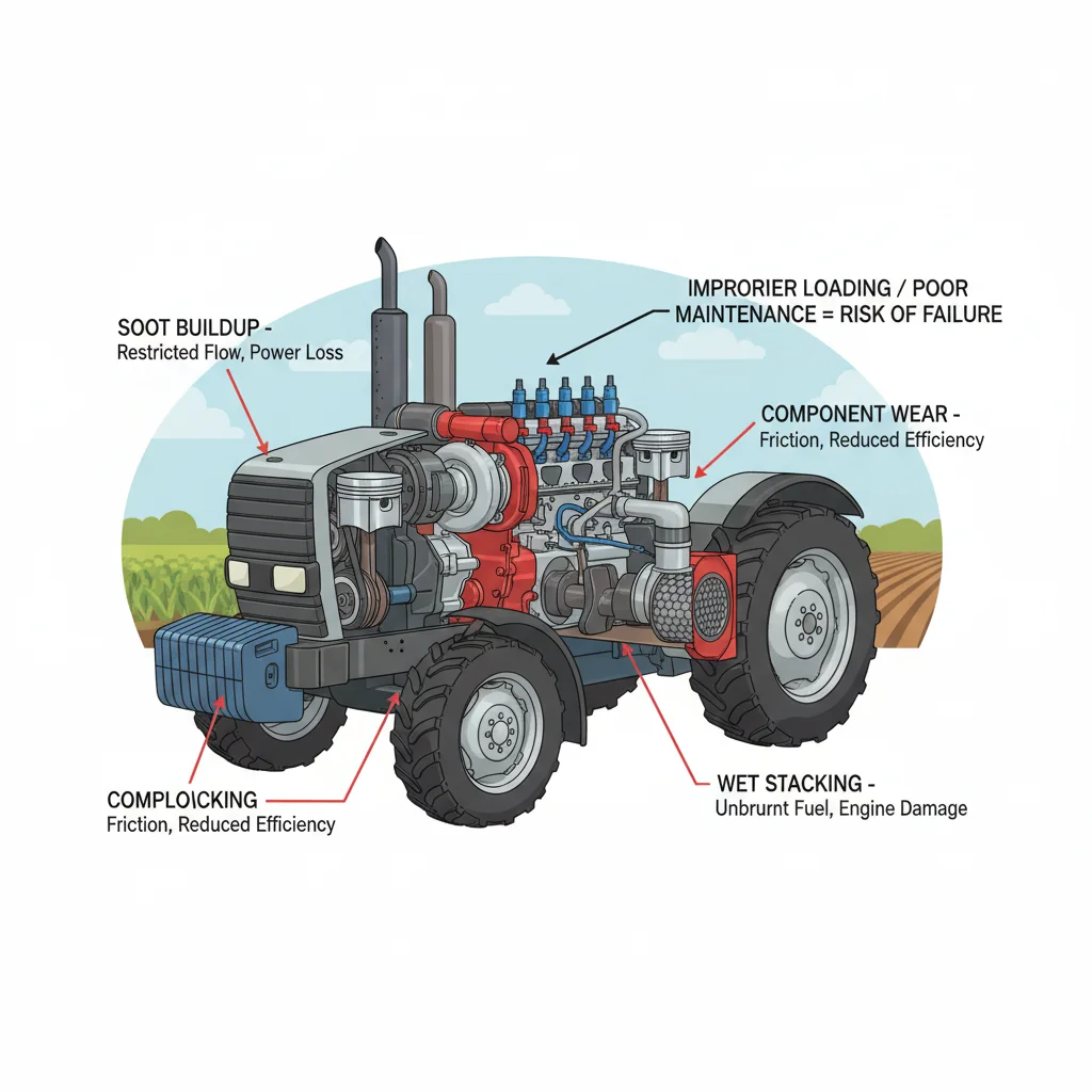 What Risks Come With High-Output Engines? – Farm Tractor Technical Diagram What Risks Come With High-Output Engines?