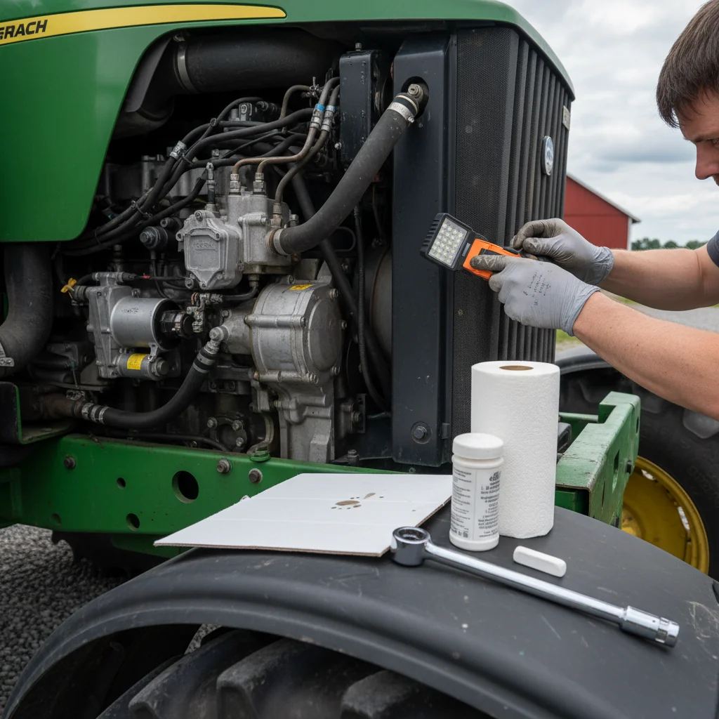 Which tools detect small tractor leaks best? – Farm Tractor Technical Diagram Which tools detect small tractor leaks best?