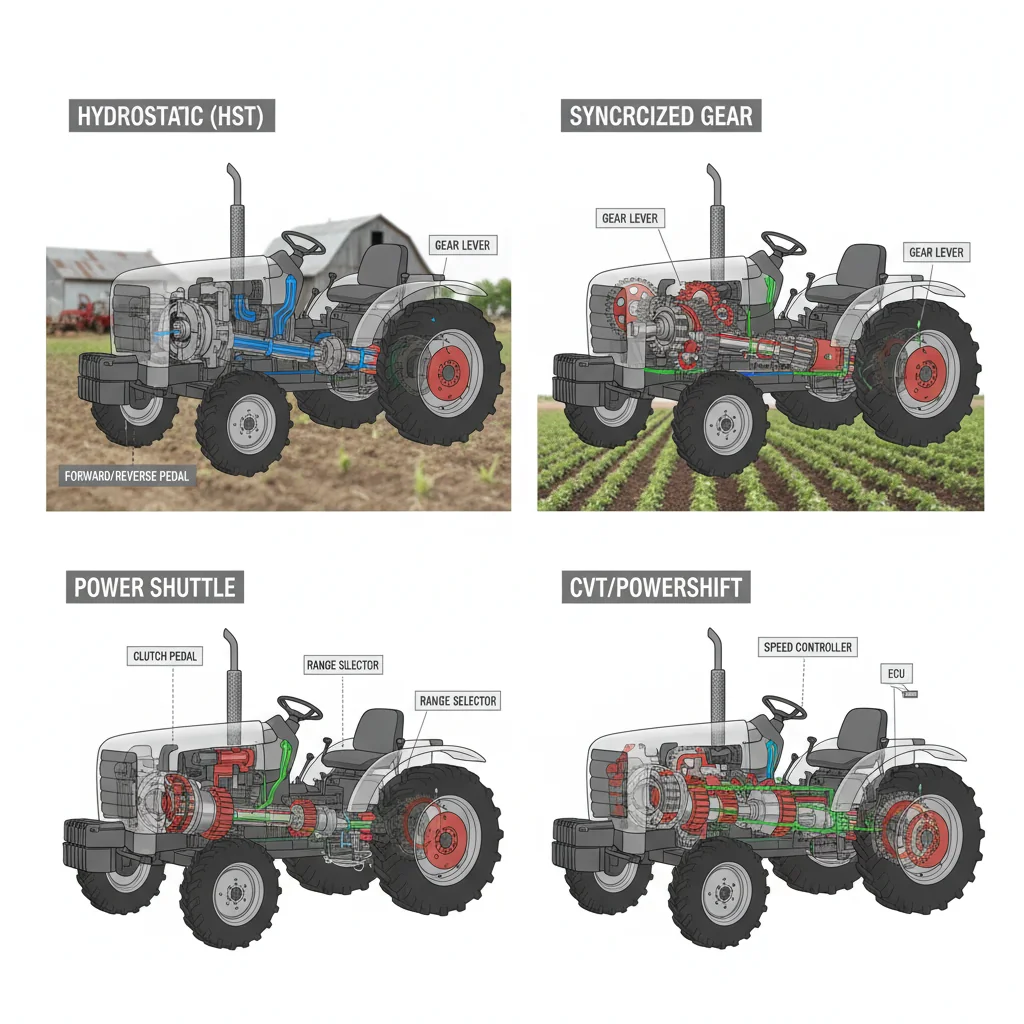 Which Utility Tractor Transmission Is Best? – Farm Tractor Technical Diagram Which Utility Tractor Transmission Is Best?