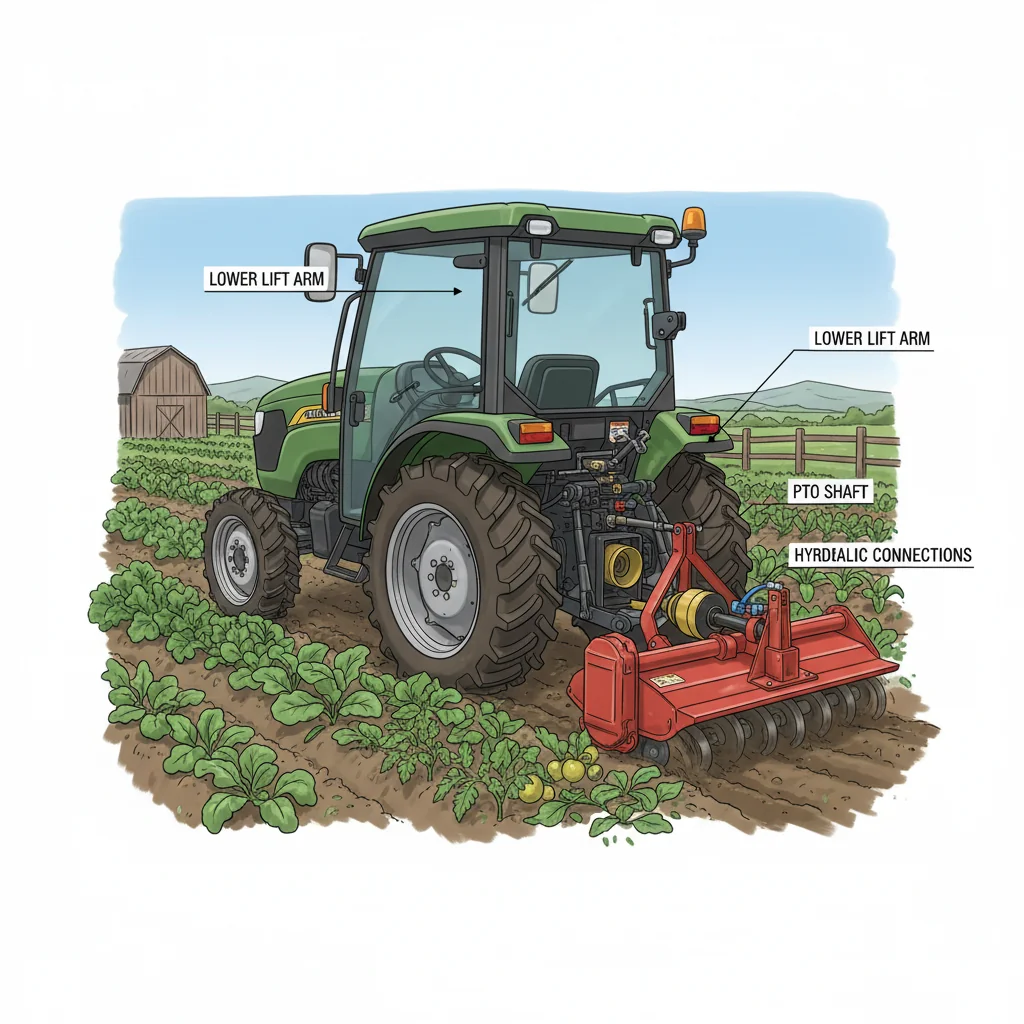 Why Choose Utility Tractors for Small Farms? – Farm Tractor Technical Diagram Why Choose Utility Tractors for Small Farms?