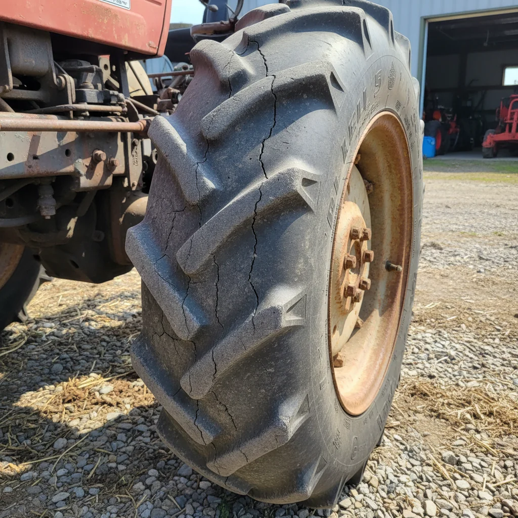 Does Tire Age Require Replacement? – Farm Tractor Technical Diagram Does Tire Age Require Replacement?