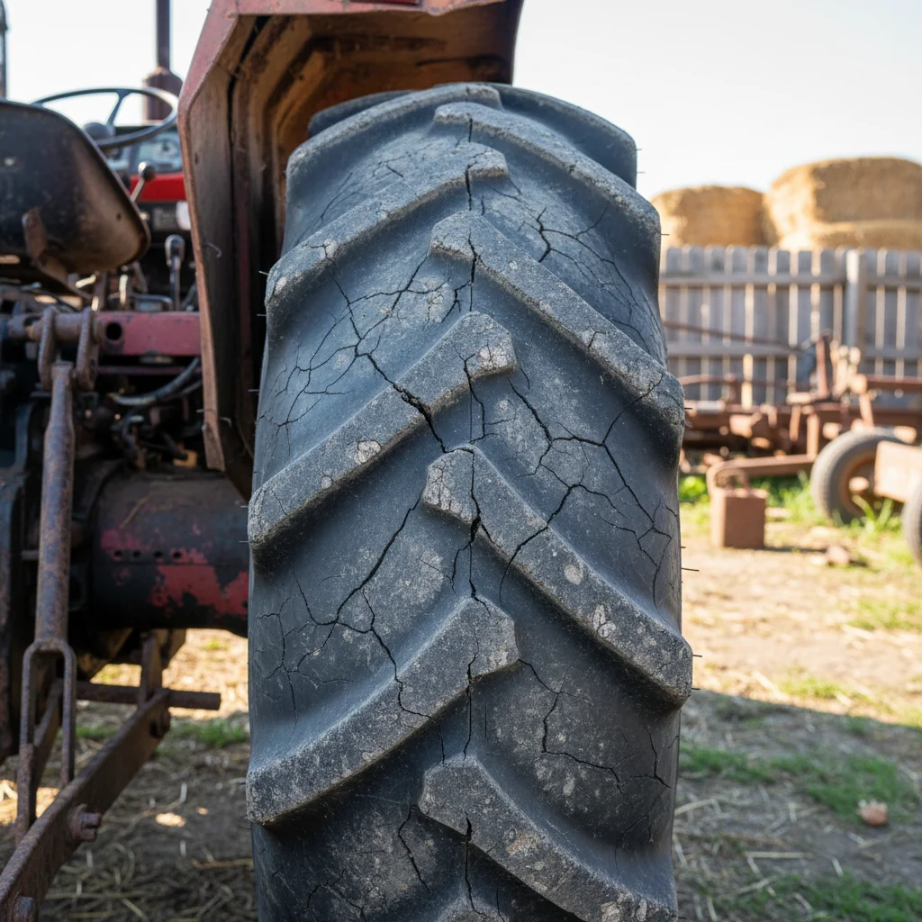 When Are Tire Cracks Unsafe? – Farm Tractor Technical Diagram When Are Tire Cracks Unsafe?