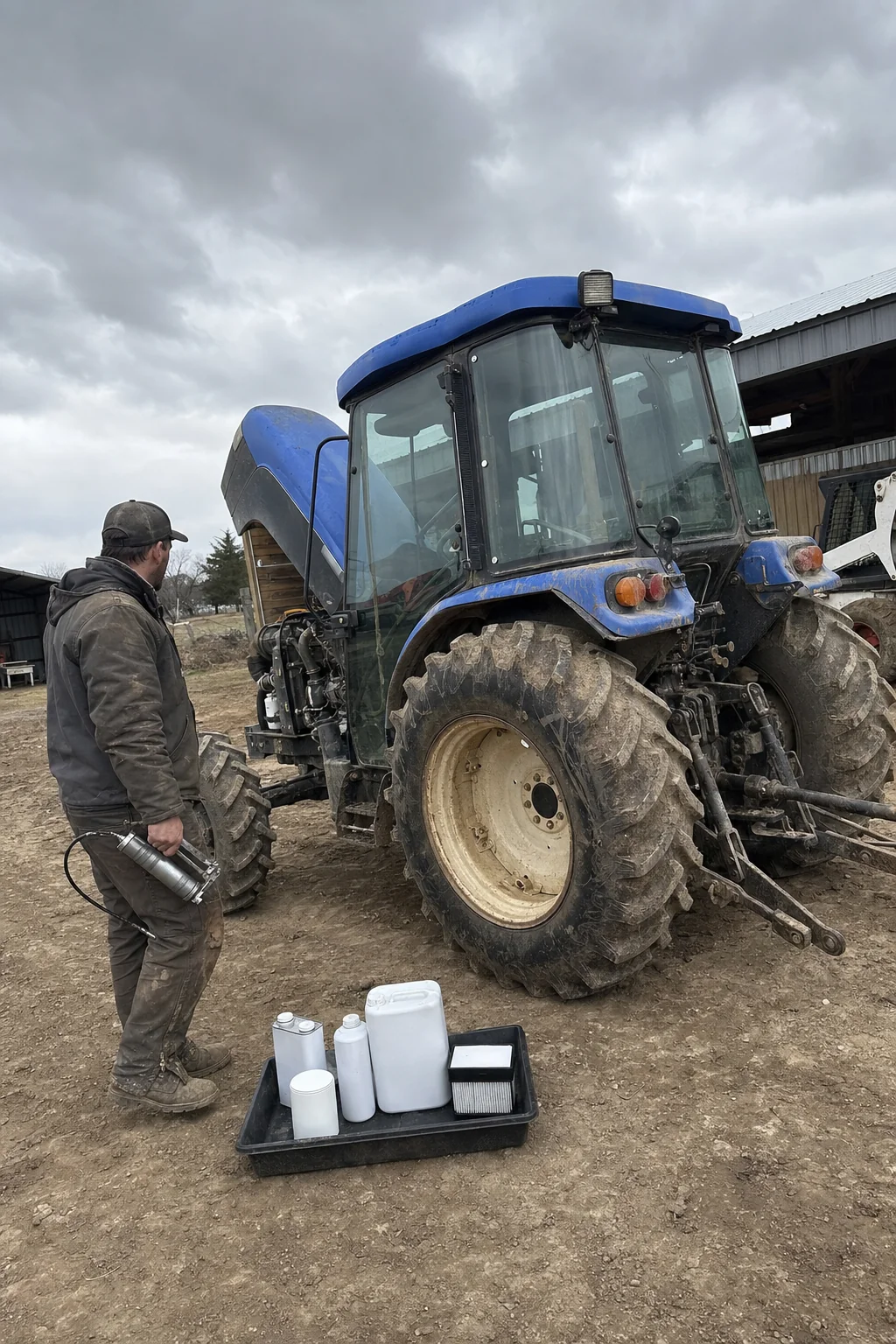 Which Lubricant Belongs in Each Tractor Component?
