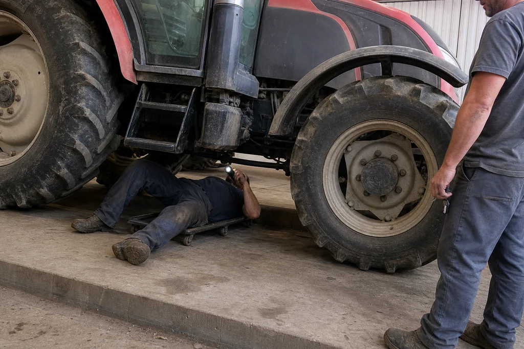 What Maintenance Is Unique to a 4WD Tractor?
